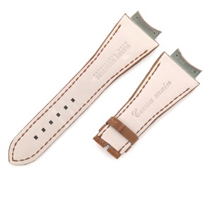 ハリーウィンストン 腕時計パーツ オーシャン用 クロコバンド クロコダイル ブラウン 新品同様 純正 替え ベルト ストラップ 29ｍｍ ブラウン 茶  中古