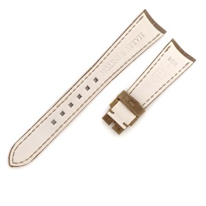 ハリーウィンストン 腕時計パーツ クロコダイル ブラウン 未使用 純正 替え クロコ バンド ベルト ストラップ 17ｍｍ ブラウン 茶  中古