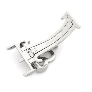 ジェイコブ 腕時計パーツ 純正 5タイムゾーン ステンレススチール シルバー バックル 20mm幅対応 ダイヤ ステンレス スチール SS パーツ 替え シルバー  中古