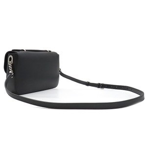 グッチ 2WAYバッグ ダブルGプレート レザー ブラック 黒 ショルダー クラッチ  739721 中古