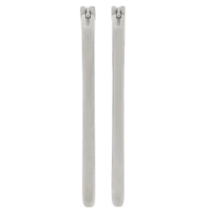 ルイヴィトン ピアス ブックル ドレイユ LV ジップピアス メタル シルバー 中古