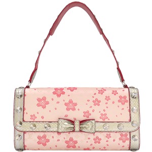 ルイヴィトン ショルダーバッグ アマレーヌ ローズ パイソン ピンク 村上隆 ワンショルダー  M92586 中古