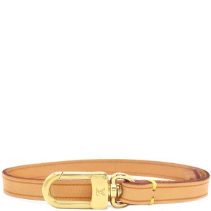 ルイヴィトン ショルダーストラップ 35cm ヌメ革 ベージュ ポシェットアクセソワール用  中古