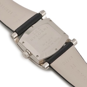 ブルガリ アショーマ AAW36G K18WG無垢 純正全面ダイヤ シルバー クオーツ