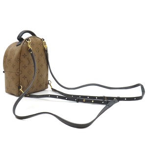 ルイヴィトン 2WAYバッグ パームスプリングス MINI モノグラムキャンバス ブラウン 茶 バックパック  M44872 中古