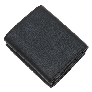 クリスチャン・ディオール 三つ折り財布 CD Icon 三つ折りウォレット ブラック 黒 コンパクトウォレット  2ESBC110CDI 中古