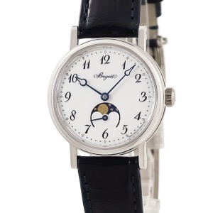 ブレゲ クラシック ムーンフェイズ レディ 9087BB/29/964 K18WG無垢 ブレゲ針 コインエッジ 自動巻き