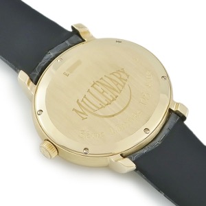 オーデマピゲ ミレネリー スターホイール 25898BA/O/0003VE/01 K18YG無垢 アイボリー バー 楕円形 自動巻き