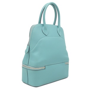 エルメス ハンドバッグ ボリードスクレ スイフト ブルー 水色  中古