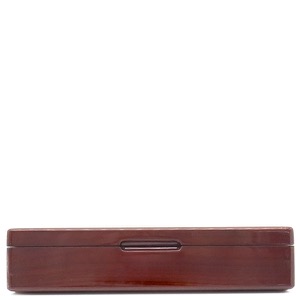 カルティエ 小物 時計ケース ウッド ブラウン 茶 ジュエリー ウォッチ BOX 木箱 ヴィンテージ  中古