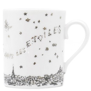 エルメス 食器 1999 マグカップ  陶磁器 ホワイト 白 ポーセリン  中古