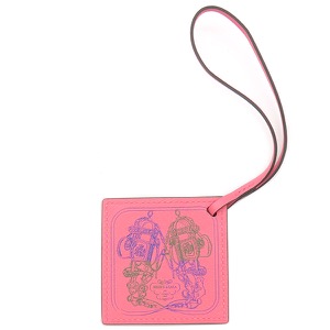 エルメス バッグチャーム カレナノ スイフト ピンク 【BRIDES DE GALA EYELINER/ブリッドドゥガラ アイライナー】  中古