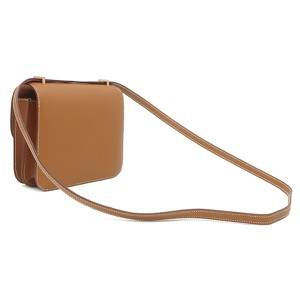 エルメス ショルダーバッグ コンスタンス3 ミニ ミロワール ヴォーエプソン ブラウン未使用 茶 新刻印 PG RG  中古