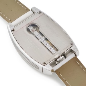 コルム ゴールデンブリッジ 113.151.69/0001 FN01 新品同様 K18WG無垢 純正ダイヤ 6時位置リューズ 手巻き