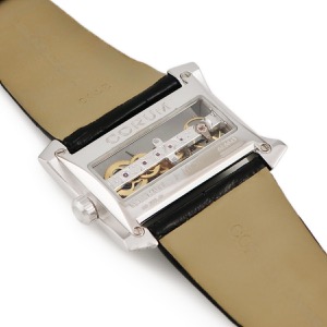 コルム ゴールデンブリッジ レディ 113.353.69/0081 0019G K18WG無垢 スケルトン 純正ダイヤ 手巻き