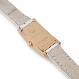 ハリーウィンストン アヴェニューCミニ リリークラスター AVCQHM16RR041 K18RG 純正ダイヤ シェル クオーツ