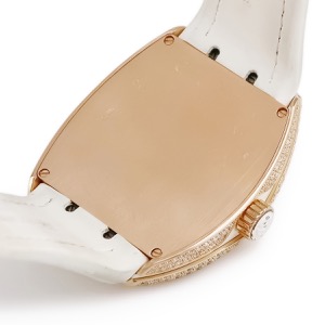 フランクミュラー ヴァンガード V 45 SC DT D K18PG無垢 純正ダイヤ ホワイト 自動巻き