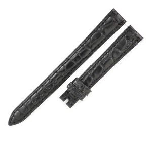 フランクミュラー 腕時計パーツ トノウカーベックス 2250 2251用 クロコバンド クロコダイル ブラック 新品同様 純正 替え ベルト 交換 12mm ブラック 黒  中古