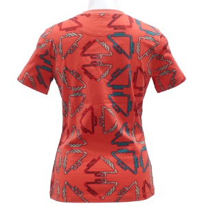 エルメス 半袖Ｔシャツ マイクロTシャツ コットン オレンジ 34 グリーン ベージュ 【Tatersales/タッタセール】  中古