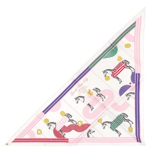 エルメス ストール カレ70 トライアングル ジェアン シルク マルチカラー未使用【GARDE ROBE POP/ガルドローブポップ】  中古