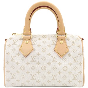 ルイヴィトン 2WAYバッグ スピーディ バンドリエール20 ホワイト ハンドバッグ ショルダーバッグ 2024秋冬ショーアイテム  M12747 中古