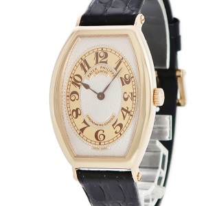 パテックフィリップ ゴンドーロ クロノメトロ 5098R-001 K18RG無垢 トノウ 2トーン アラビア 手巻き