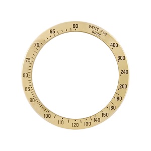 ロレックス 腕時計パーツ 純正 デイトナ用 ベゼル K18YG ゴールド K18YG無垢 16523 16528 16518 116523 116528 116518 タキメーター  中古