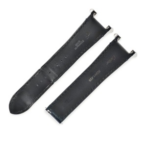 カルティエ 腕時計パーツ 純正 パシャ 41mm用 クロコバンド クロコダイル ネイビー 尾錠用 ベルト 純正 パーツ付き マットクロコ 21ｍｍ ネイビー 紺  中古