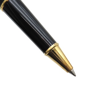 モンブラン ボールペン ローラーボール マイスターシュテュック ゴールドコーティング クラシック GP ブラック インク切れ  中古