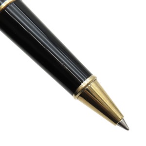 モンブラン ボールペン ローラーボール マイスターシュテュック ゴールドコーティング クラシック GP ブラック インク切れ  中古