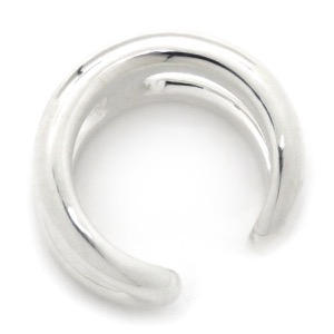 エルメス リング 指輪 オスモズ PM シルバー925 シルバー #50(JP10) アクセサリー AG925 Hモチーフ  中古