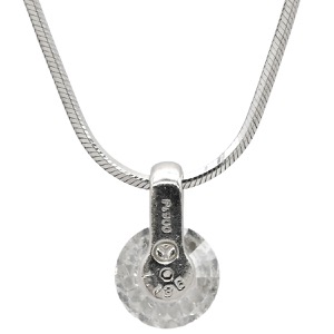 ネックレス ダイヤペンダント Pt900 シルバー 1P 1粒  中古