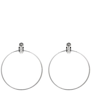 エルメス ピアス シルバー925 シルバー Ag925 SV925 ループ フープ スイング  中古