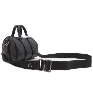 ルイヴィトン 2WAYバッグ キーポル バンドリエール 25 ブラック 黒 グレー  M46271 中古