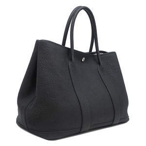 エルメス トートバッグ ガーデンパーティーPM ネゴンダ ブラック 黒  中古