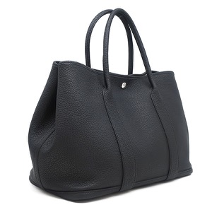 エルメス トートバッグ ガーデンパーティーPM ネゴンダ ブラック 黒  中古