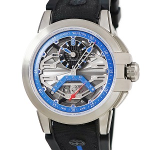 ハリーウィンストン プロジェクト Z15 OCEASR42ZZ001 シースルーバック レトログラード 限定 自動巻き