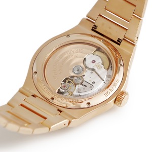 ジラールペルゴ ロレアート 42mm 81010-52-436-52A K18PG無垢 ピンクゴールド ウルトラマリンブルー 自動巻き