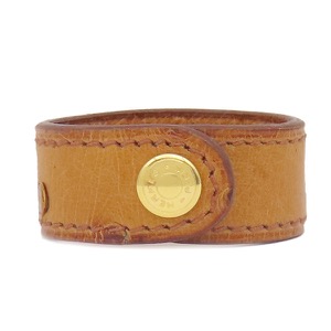 エルメス グローブホルダー ノマド オーストリッチ ブラウン 茶  中古