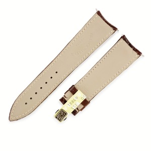 フランクミュラー 腕時計パーツ 純正 8880 8080 8083 トノウカーベックス用 クロコバンド クロコダイル ブラウン 未使用 ベルト 21.5mm ストラップ 替え バネ棒  中古