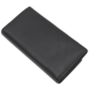 グッチ 長財布 ソーホー インターロッキング ウォレット レザー ブラック 黒  282414 中古