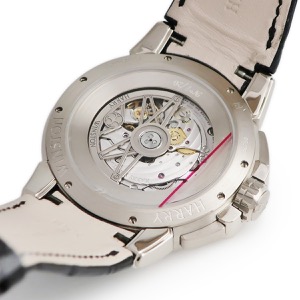 ハリーウィンストン オーシャン ムーンフェイズ オートマティック OCEAMP42WW001 K18WG ダイヤ 限定 自動巻き