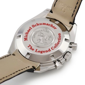 オメガ スピードマスター シューマッハ レジェンド 3806.31.31 OH済 ブラック シルバー クロノグラフ 自動巻き