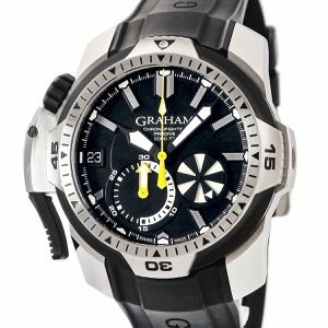 グラハム クロノファイター プロダイブ 2CDAV.B02A クロノグラフ ブラックPVD 10時位置リューズ 自動巻き