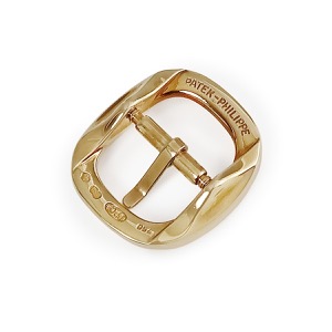 パテックフィリップ 腕時計パーツ 純正 ゴールデンエリプス用 K18YG ゴールド 尾錠 11mm幅対応 K18YG 無垢 ピンバックル スペア イエローゴールド  中古