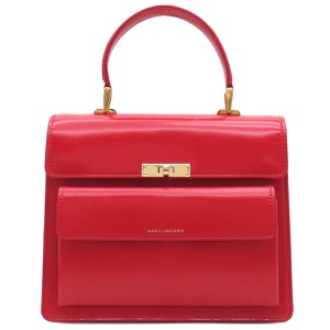 マークジェイコブス 2WAYバッグ ザ アップタウン レザー レッド 赤 中古