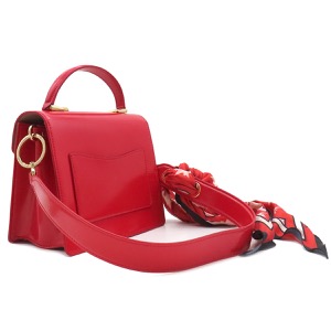 マークジェイコブス 2WAYバッグ ザ アップタウン レザー レッド 赤 中古