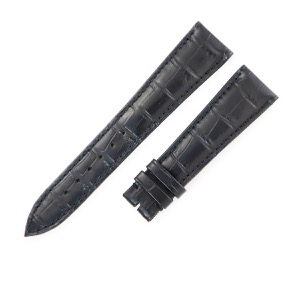 パテックフィリップ 腕時計パーツ 純正 クロコダイル ブラック 未使用 替え クロコ バンド ベルト ストラップ マット 20ｍｍ ブラック 黒  中古