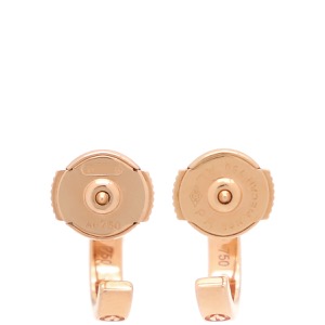 カルティエ ピアス ラブ LOVE フープピアス スモールモデル K18PG ゴールド 750 PG ミニラブ  B8028800 中古