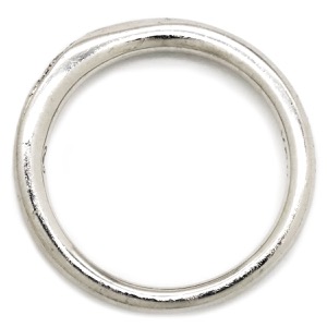 リング 指輪 ダイヤリング Pt950 シルバー トレセンテ イニシャル刻印あり プラチナ Pm950 ダイヤモンド  中古